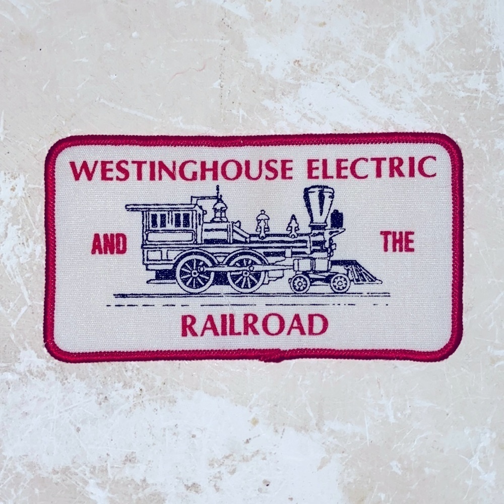 Westinghouse Electric 🚂 and the Railroads Patch 1/1 rare find NWT​​​​​